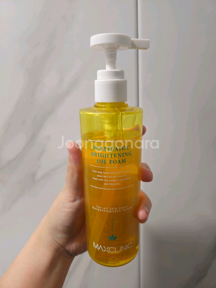 맥스클리닉 반전클렌져 대용량 오일투폼 클렌징오일 310g 퓨리티톡--0