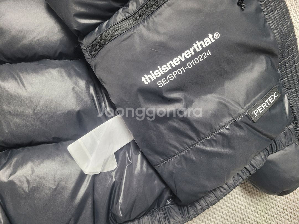 디스이즈네버댓 숏패딩 다운자켓 M 100--3