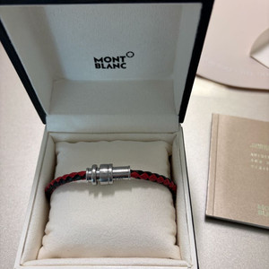 몽블랑 스타워커 가죽 브레이슬릿 M