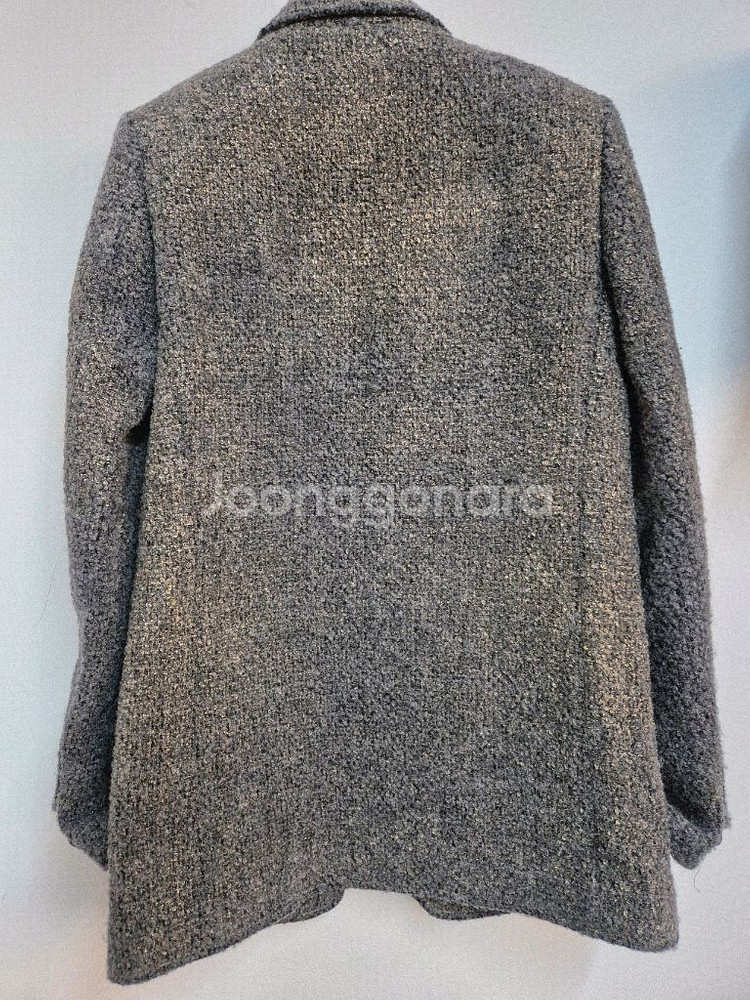 자딕앤볼테르 트위드 그레이 자켓--7