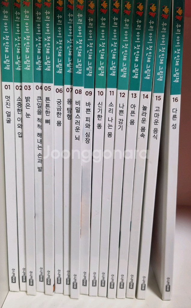 우리 아이 첫 그림책 전집16권--1