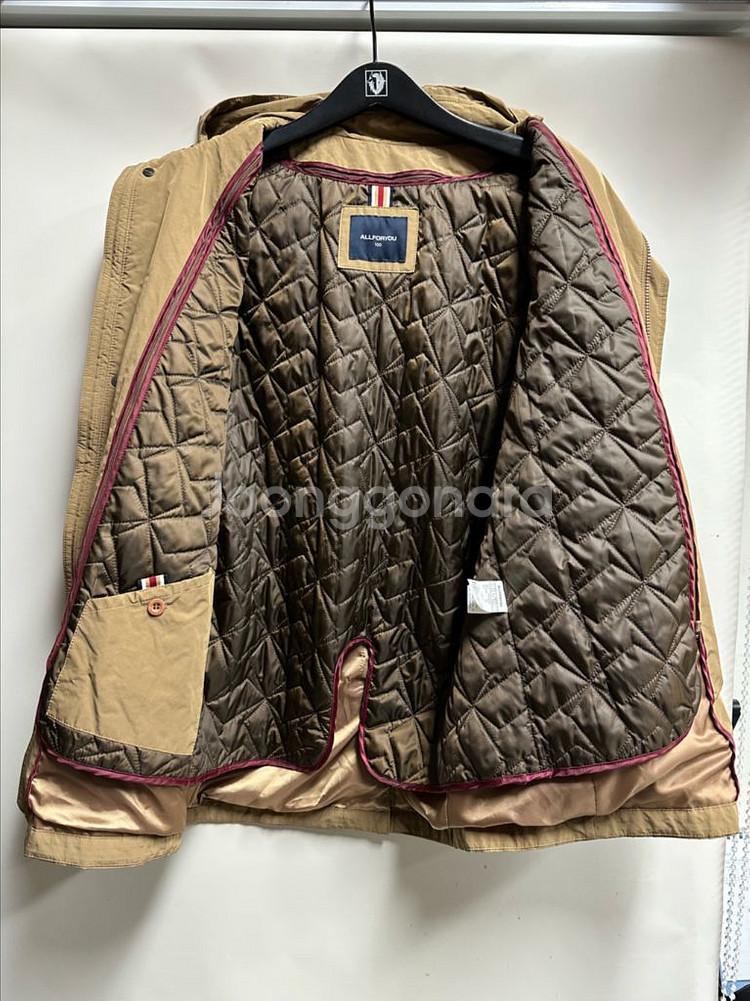 올포유 남성 후드 집업 자켓 100--2