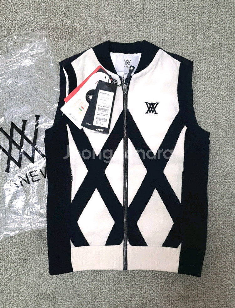 어뉴 새재품 여성용 구스다운 베스트 판매해요--0