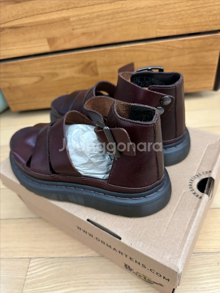 닥터마틴 클라리사 통가죽샌들 새제품37--3