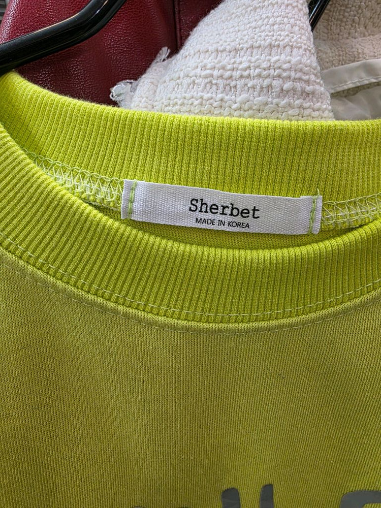 88이하 바나나 홀로그램 면 맨투맨티 이미지