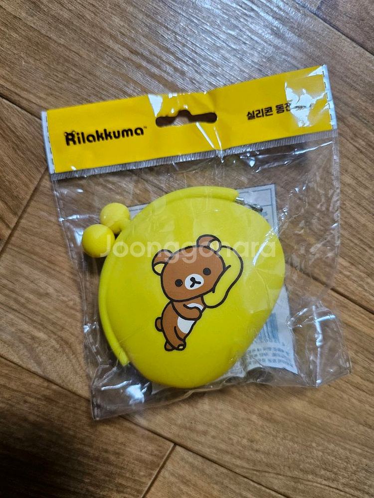 리락쿠마 실리콘동전지갑 미개봉새것 1개 단품 교환환불불가--1