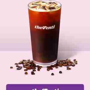 더벤티 아이스아메리카노50%쿠폰(300원)