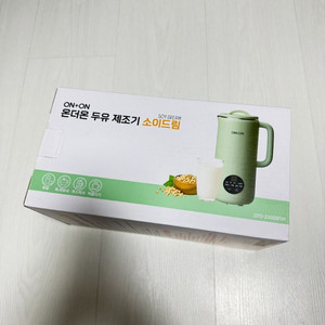 온더온 소이드림 두유 제조기 모델 1회 사용 신품급 팝니다