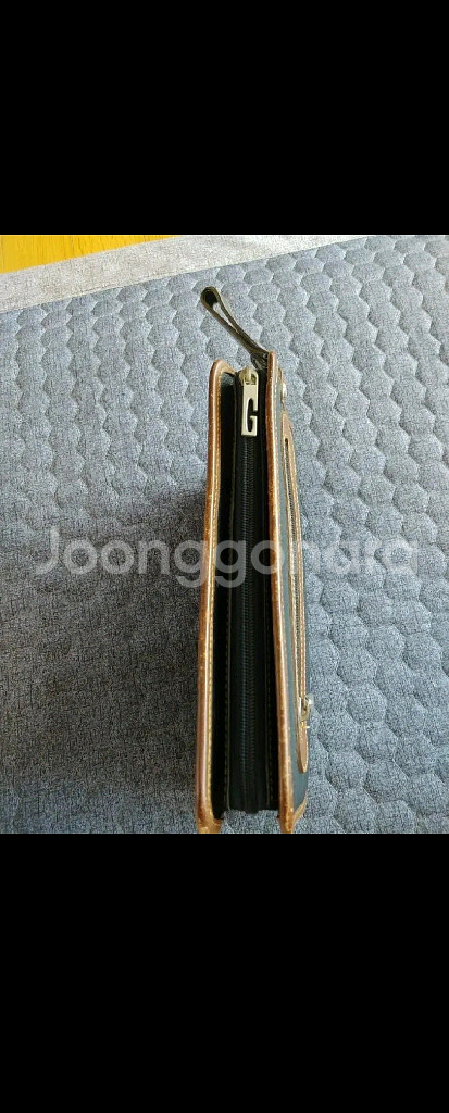 남녀공용 라코스테 소가죽 클러치백 파우치 지갑 손가방--4