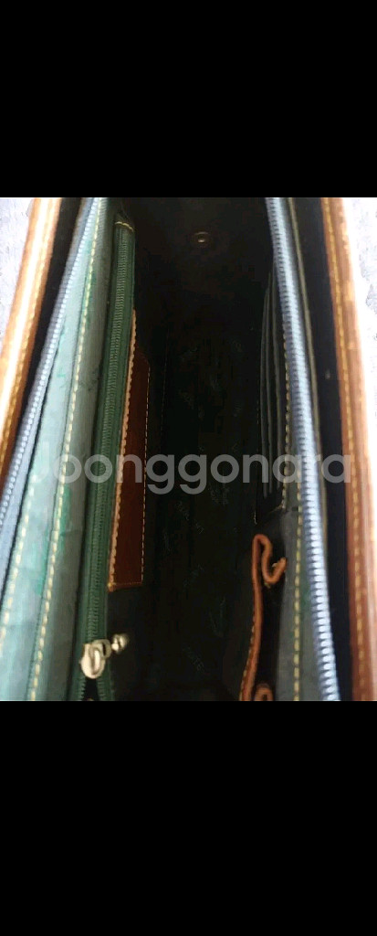 남녀공용 라코스테 소가죽 클러치백 파우치 지갑 손가방--3