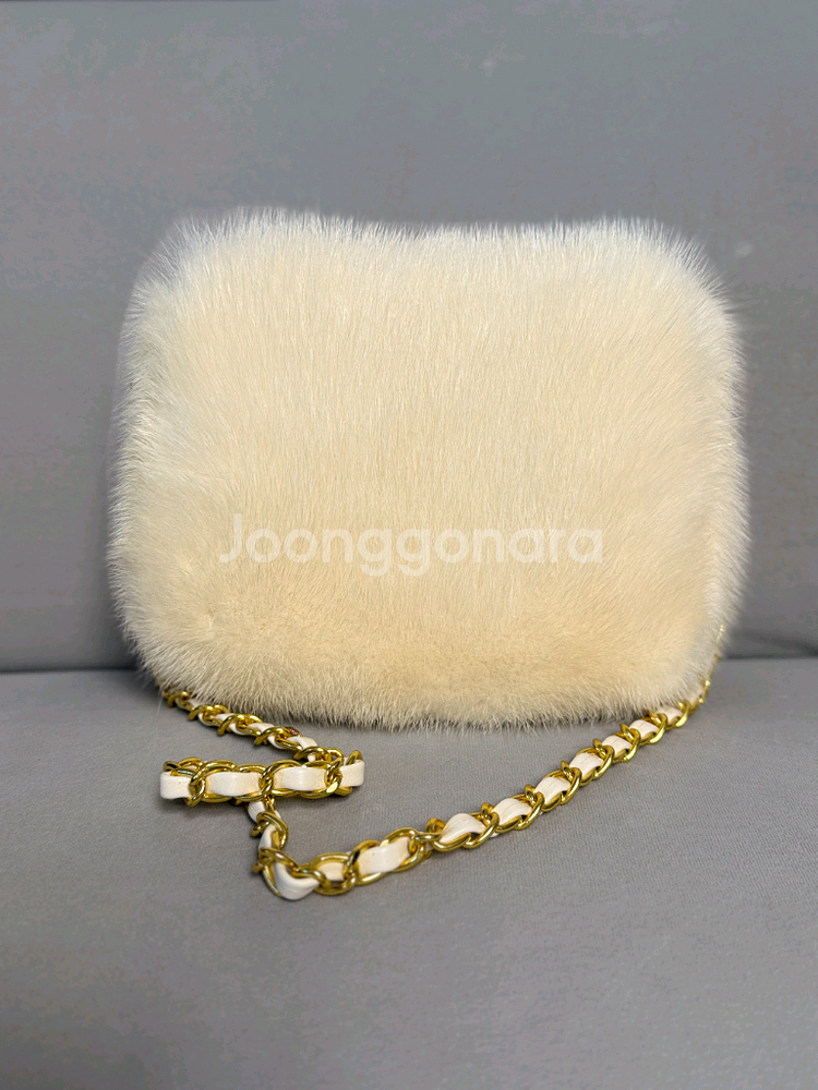 밍크 퍼 체인백 밍크가방 리얼밍크--1