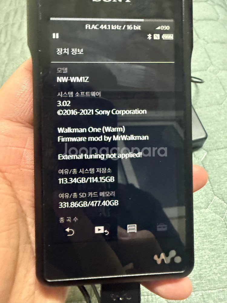 소니 워크맨 NW-WM1A--1