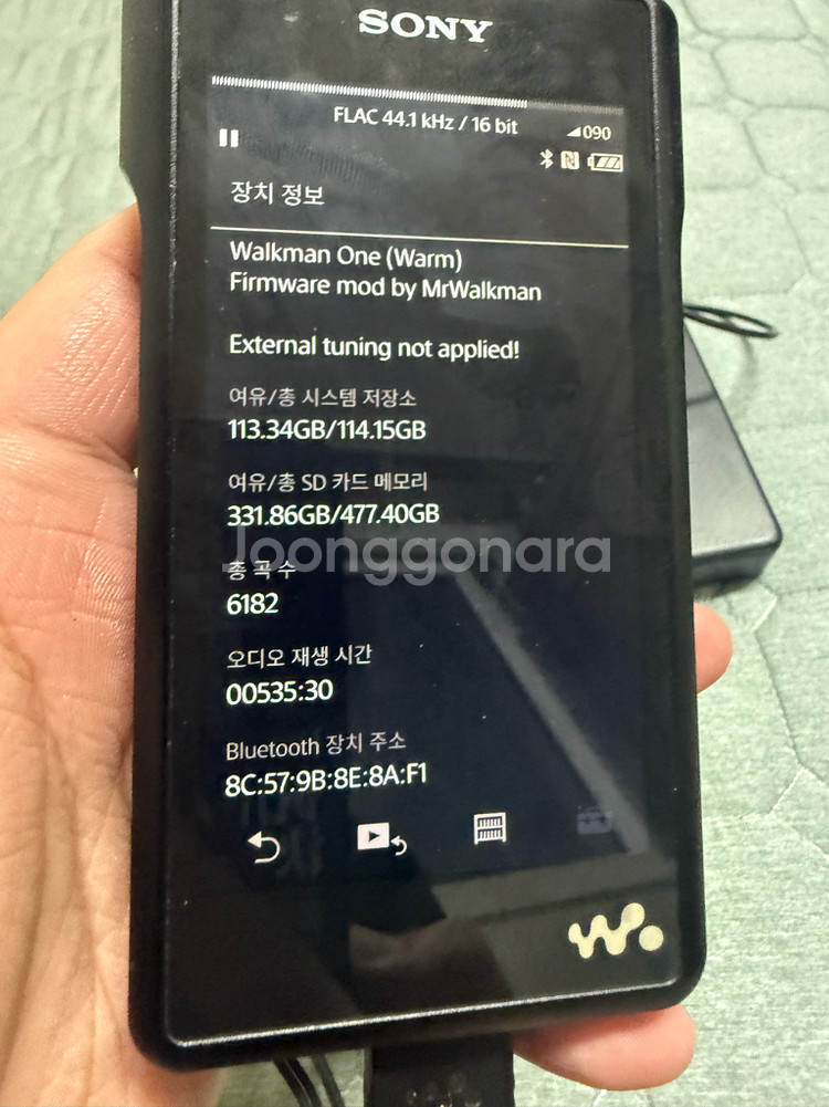 소니 워크맨 NW-WM1A--2