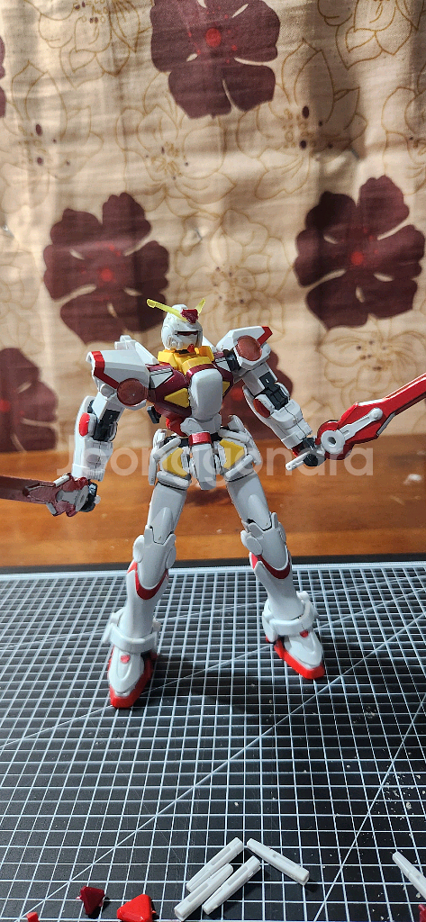 HG 비기닝 J 건담 가조립(일부 도색)--0