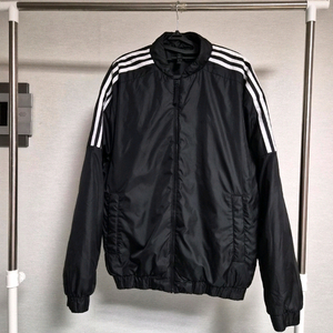 M) 아디다스 삼선 바람막이 패딩점퍼