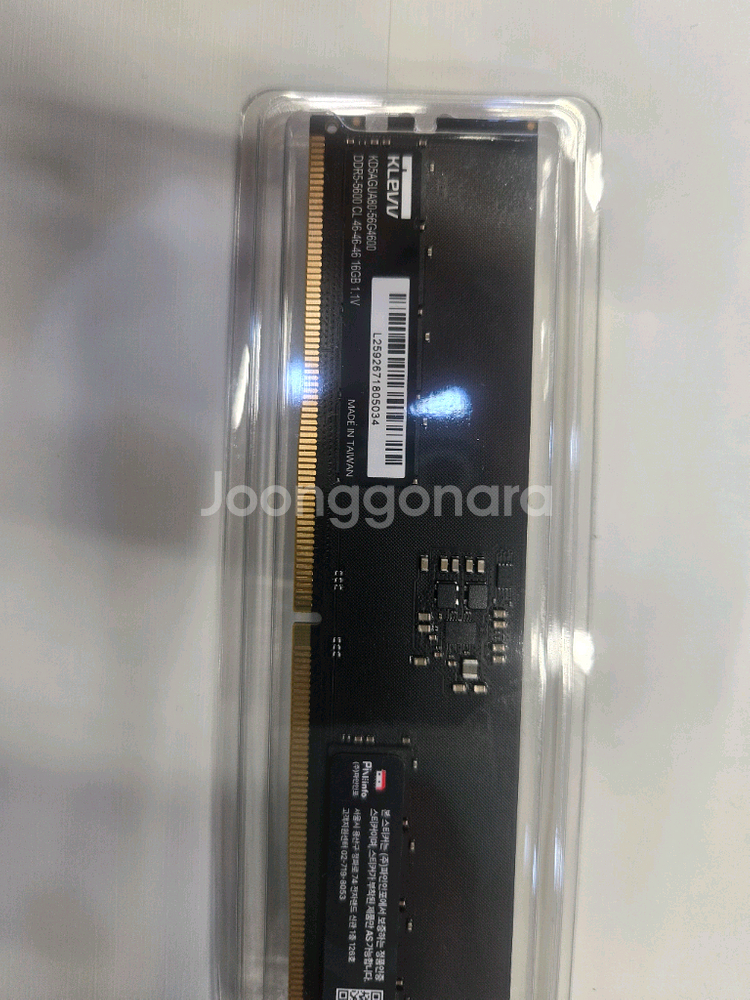 KLEVV 16G DDR5 5600mhz 메모리 RAM--0