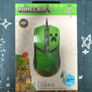 레이저 코브라 마인크래프트 에디션 게이밍 마우스