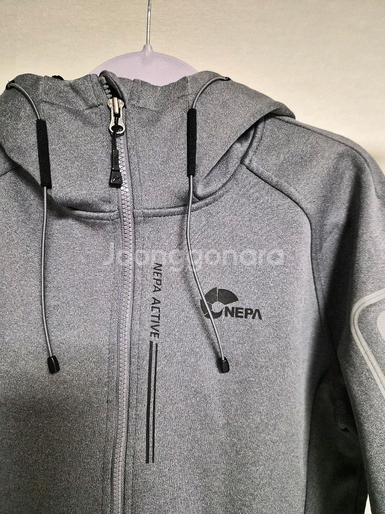 95) 여성 네파 기모 도톰 후드집업--1