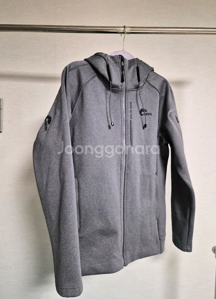 95) 여성 네파 기모 도톰 후드집업--0