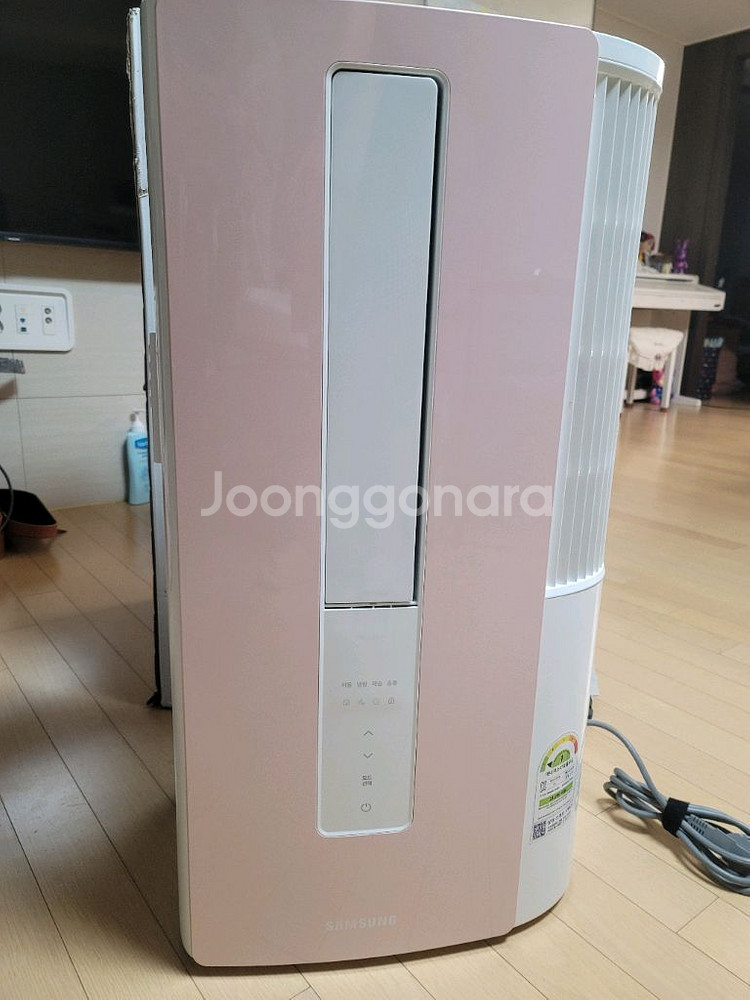 삼성 윈도우핏 창문형 에어컨 핑크 AW05A5171NZA--0