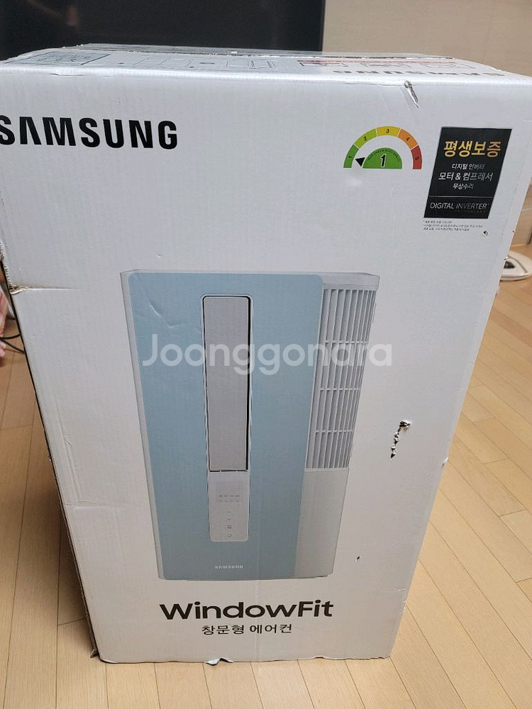 삼성 윈도우핏 창문형 에어컨 핑크 AW05A5171NZA--5