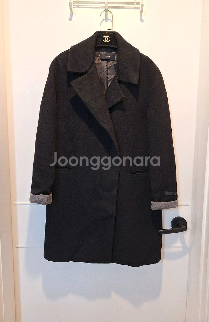 시스템 여성 모직 캐시미어 코트--0