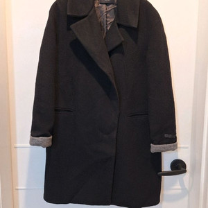 시스템 여성 모직 캐시미어 코트