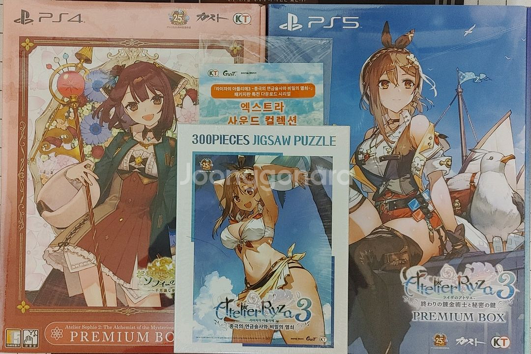 (미개봉/특택포)PS4/5아틀리에 프리미엄 2종팝니다!--0