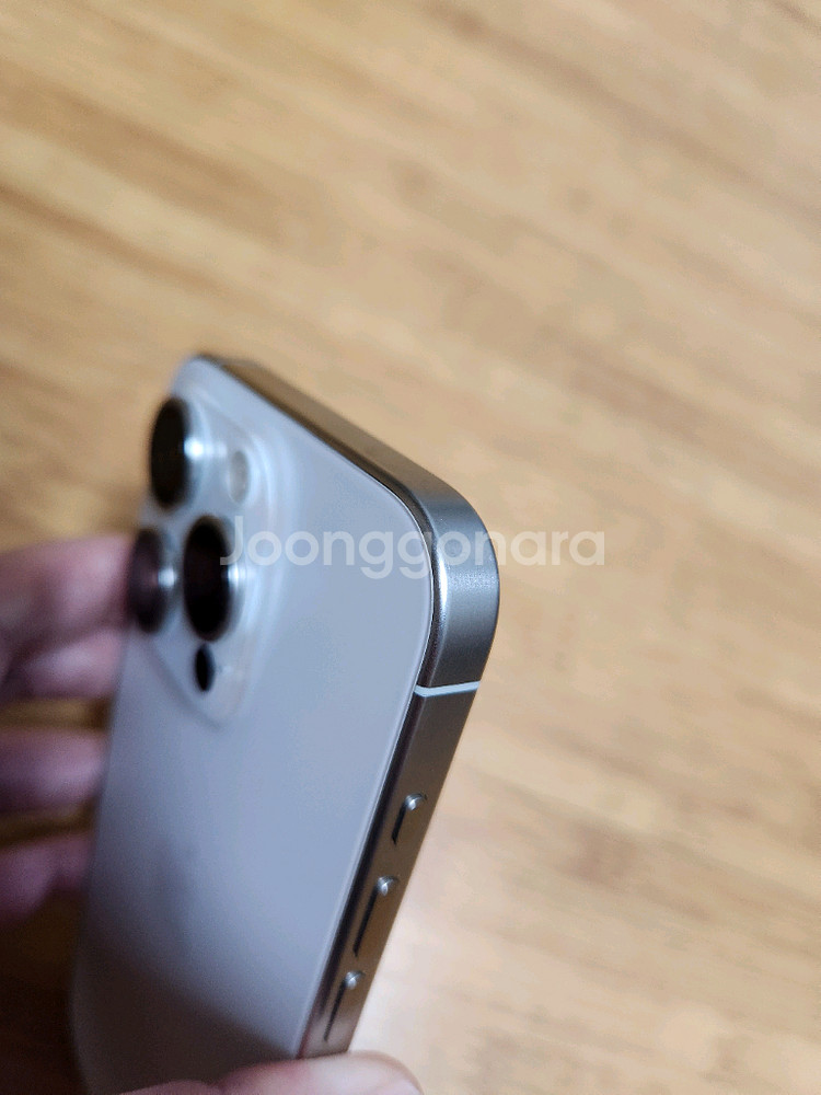 아이폰 15프로 화이트 티타늄 512GB--2