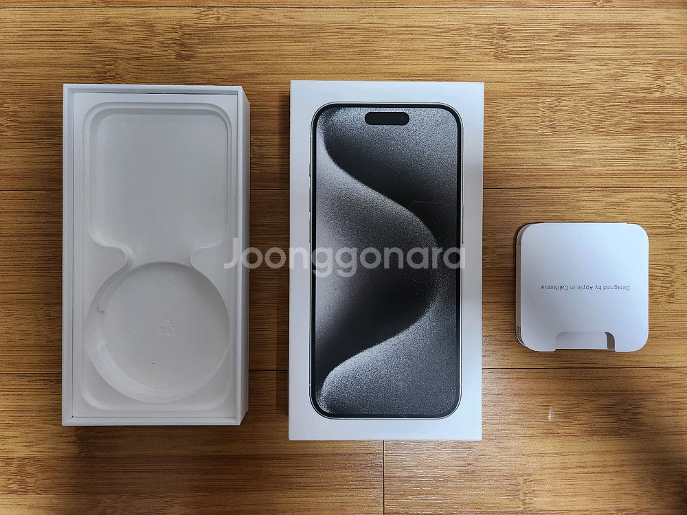 아이폰 15프로 화이트 티타늄 512GB--6