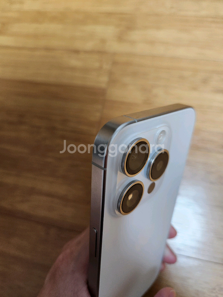 아이폰 15프로 화이트 티타늄 512GB--3