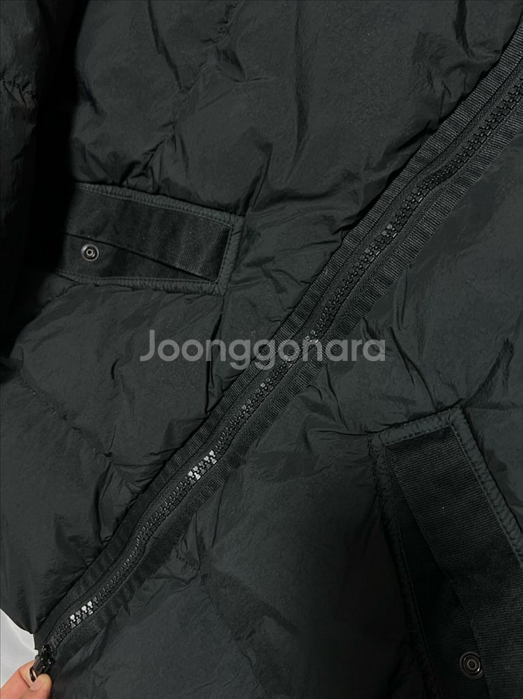 [xxl] 19fw 스톤아일랜드 크링클랩스 패딩 블랙--3