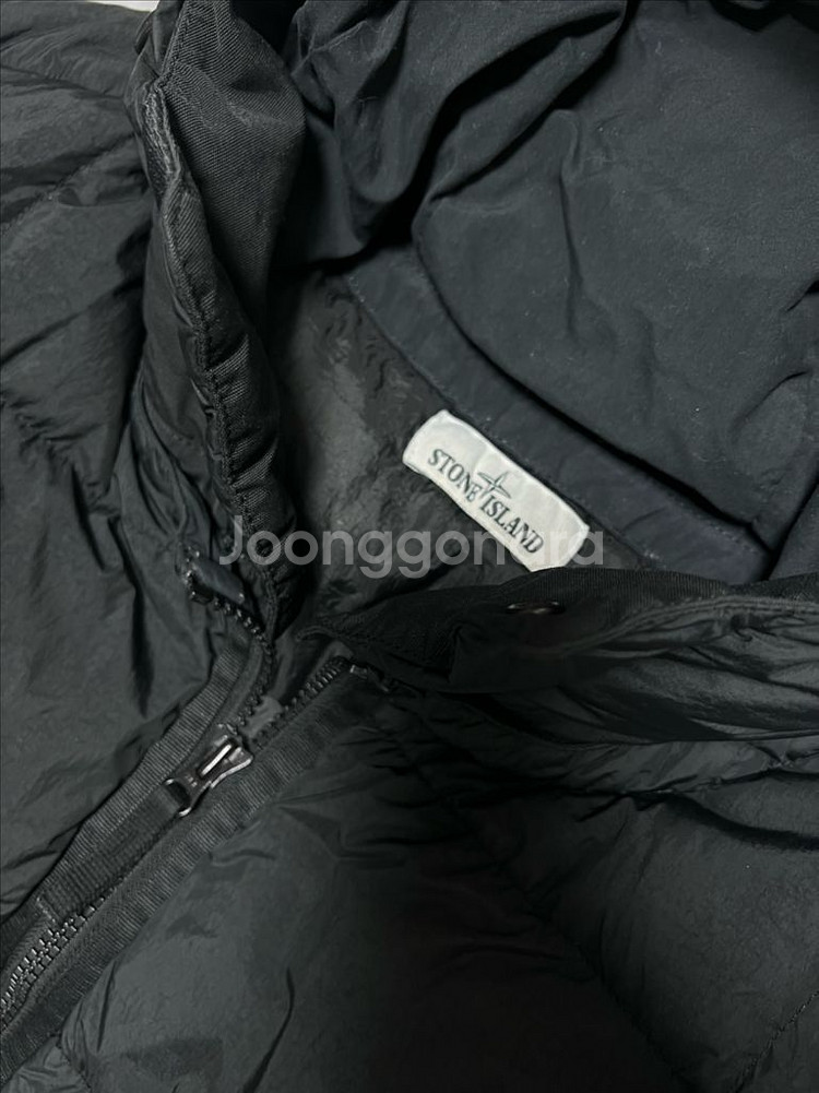 [xxl] 19fw 스톤아일랜드 크링클랩스 패딩 블랙--2