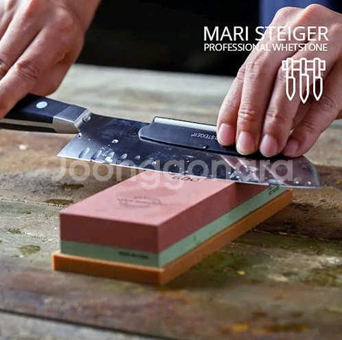 마리슈타이거 양면 숫돌 + 연마가이드 세트--1