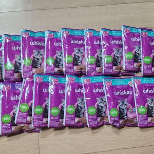 위즈카스 주니어 참치 고등어 20개