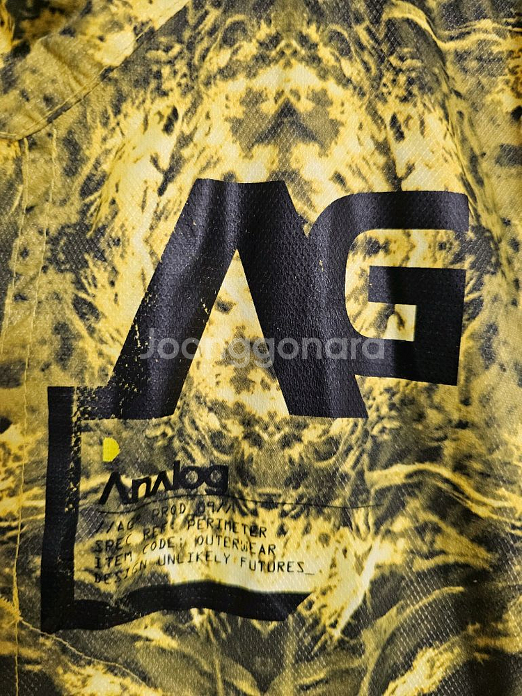 버튼 아날로그 라인 윈드브레이커 M--2