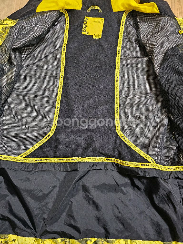 버튼 아날로그 라인 윈드브레이커 M--7