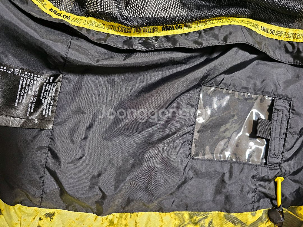 버튼 아날로그 라인 윈드브레이커 M--8