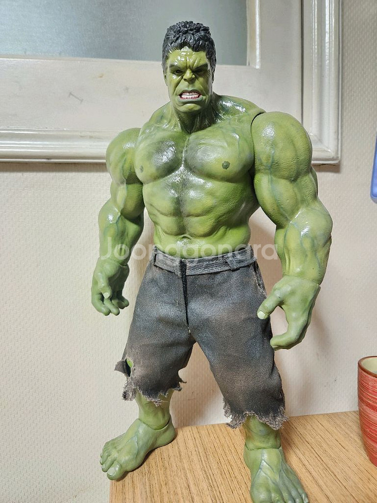 핫토이 x 헐크 리페인트 1/6 스케일 피규어--0