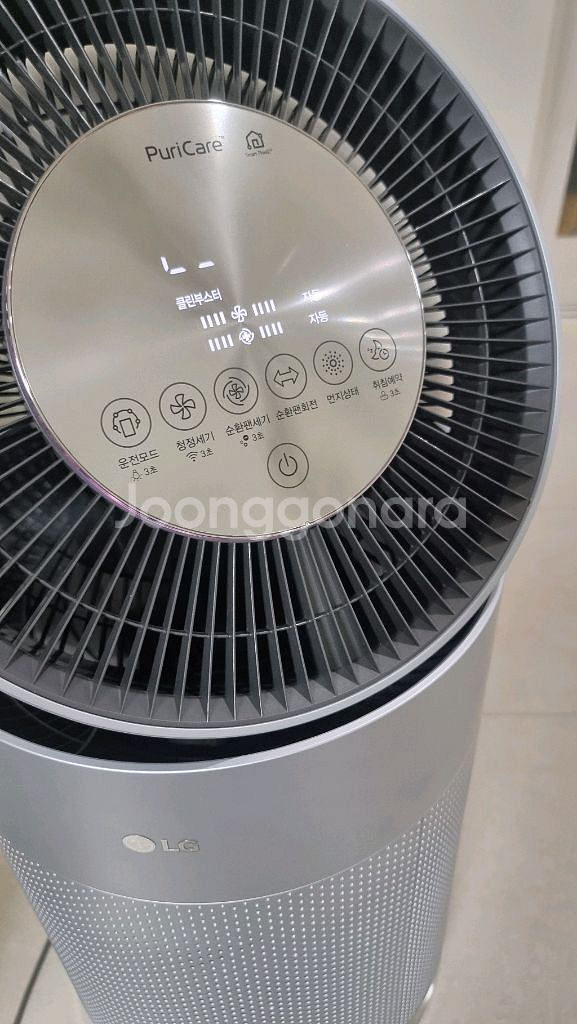 LG퓨리케어 360 1단 공기청정기 A급 판매합니다--1