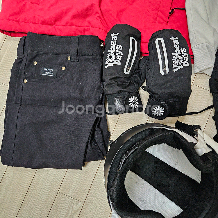 여성 스노우보드 스키복 헬멧 엉덩이 보호대 파워텍터--3