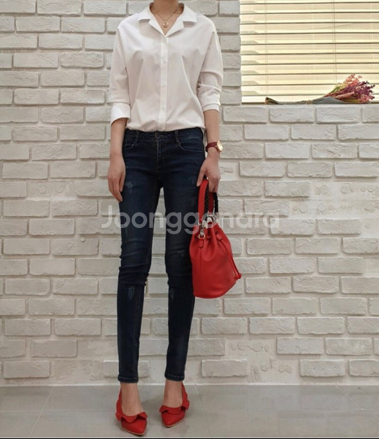 라비타 누보잇 케이트 블라우스 화이트 새상품--0