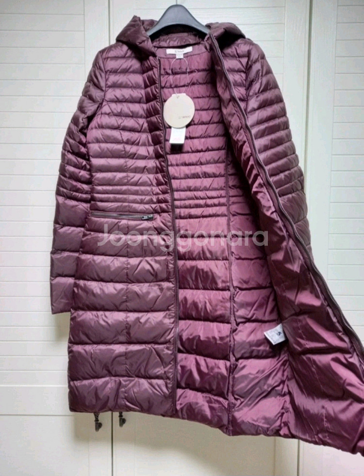 SJ WANI 후드 경량 구스다운(55) ㅡ새상품--3