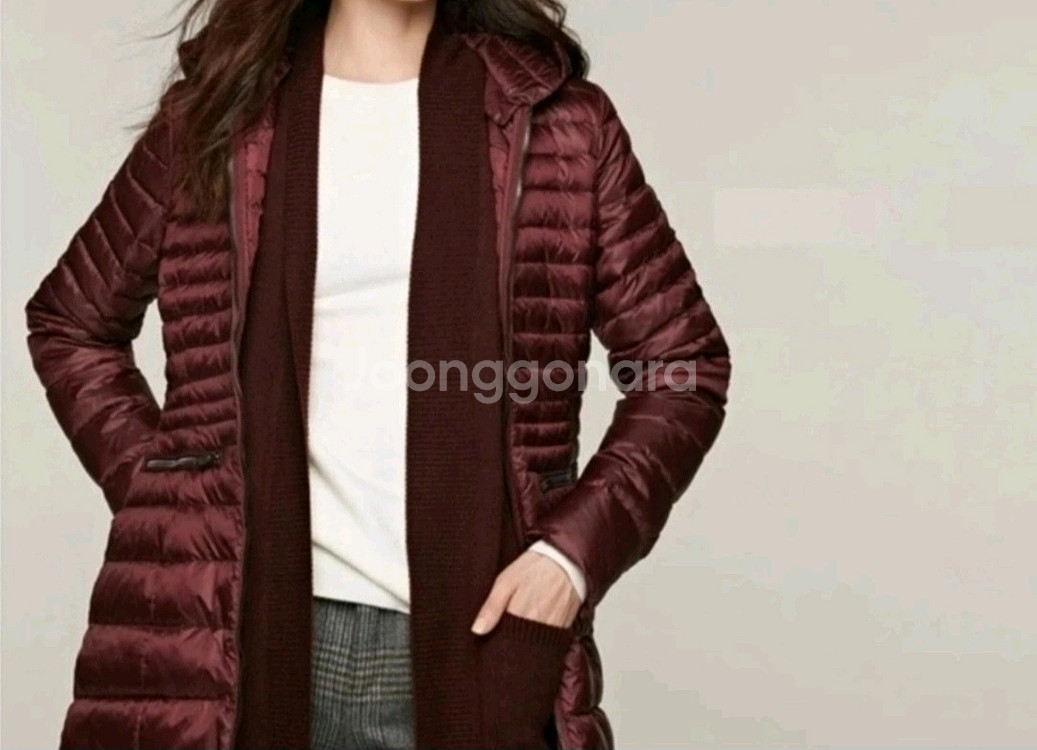 SJ WANI 후드 경량 구스다운(55) ㅡ새상품--7