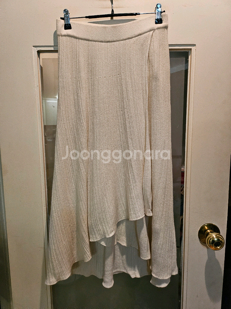 바네사브루노아떼 밴딩 니트 롱스커트 S--0