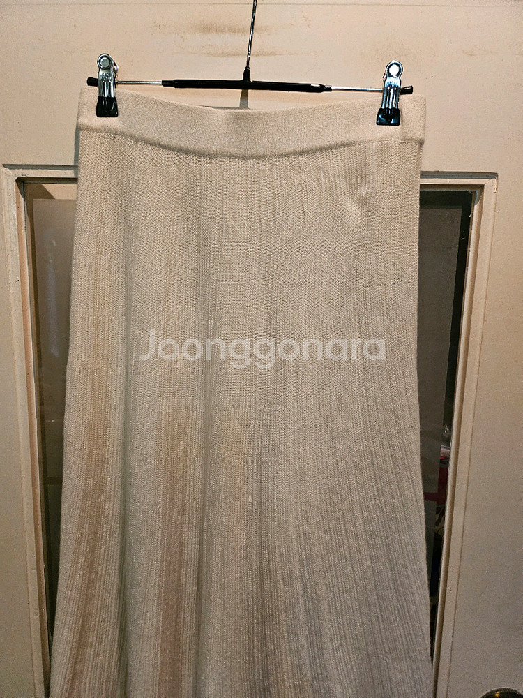 바네사브루노아떼 밴딩 니트 롱스커트 S--4