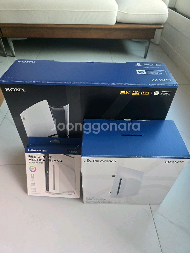 PS5 슬림 디지털+디스크 드라이브 판매합니다.--9