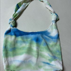 [미사용]여성 물나염 타이다이 에코백