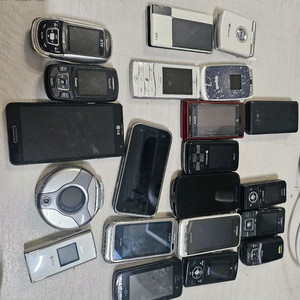 옛날 휴대폰 컬렉션 일괄21개