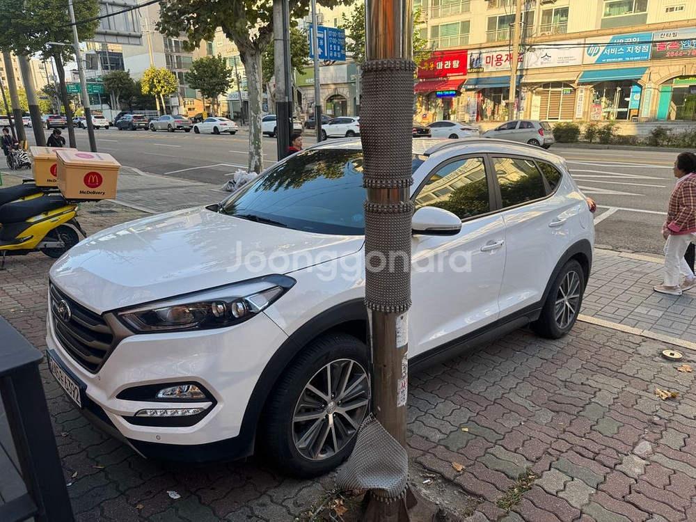 올뉴투싼 16년식 1.7디젤 116,800km dpf수리완료--0